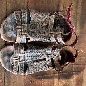Bed Stu Brown Sandals Sporty Closed Toe